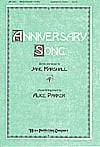 Anniversary Song SATB choral sheet music cover